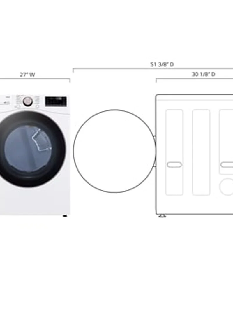 LG DLEX4000W - Electric Dryer at Doraville Store
