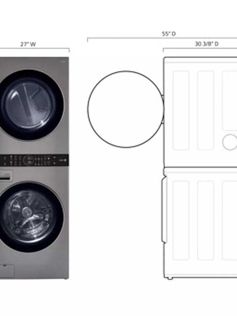LG WKE100HVA - Wash Tower at Doraville Store