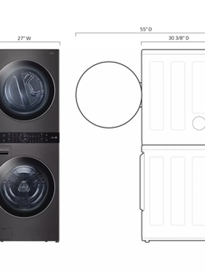 LG WKEX200HBA - Wash Tower at Doraville Store