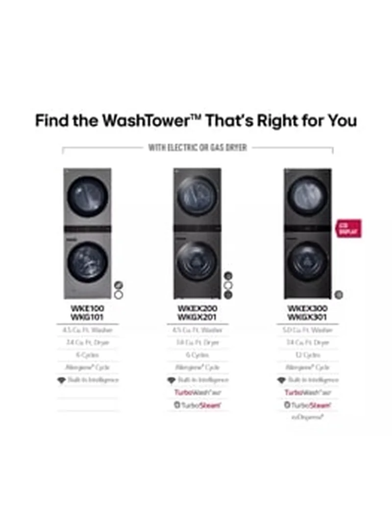 LG WKEX200HWA - Wash Tower at Doraville Store