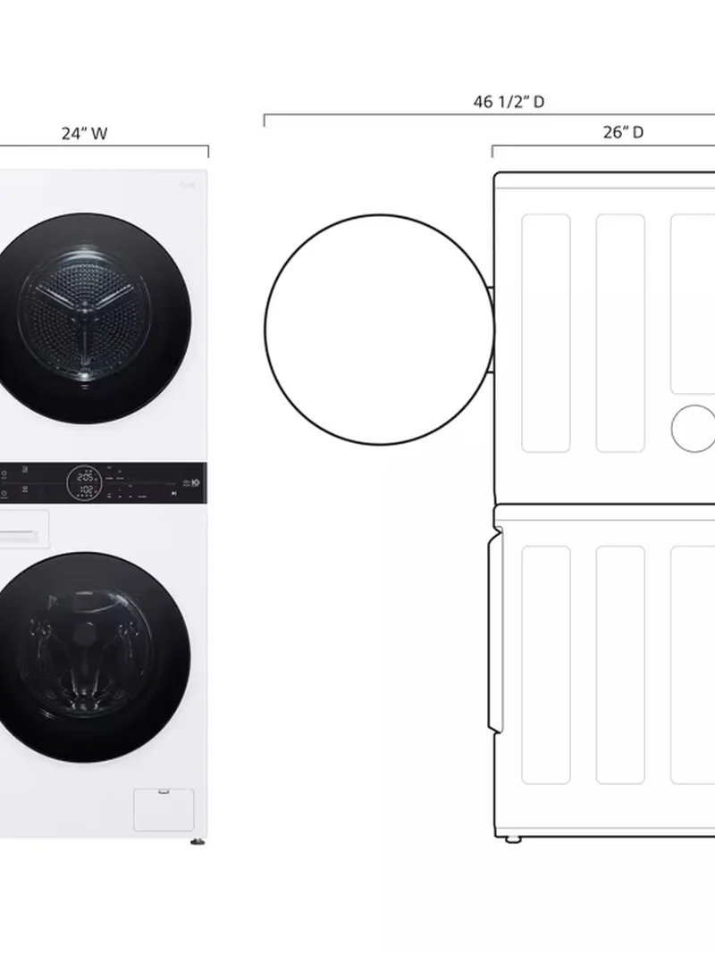 LG WKHC152HWA - Wash Tower at Doraville Store