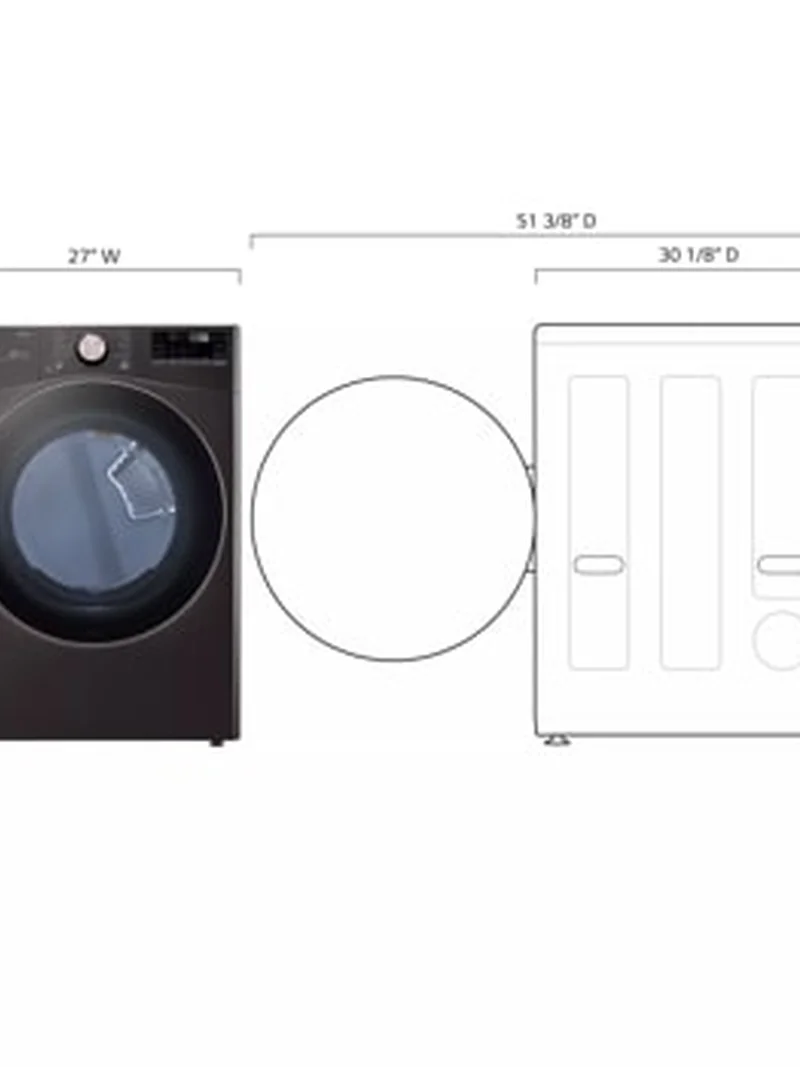LG DLEX4000B - Electric Dryer at Doraville Store